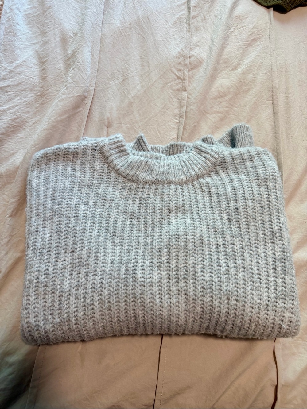 Sonoma Women’s Crewneck Sweater in Light Gray